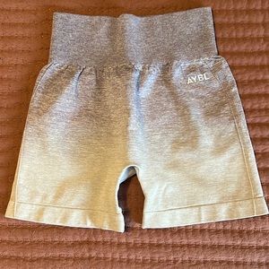 AYBL pulse ombré seamless shorts-Lilac